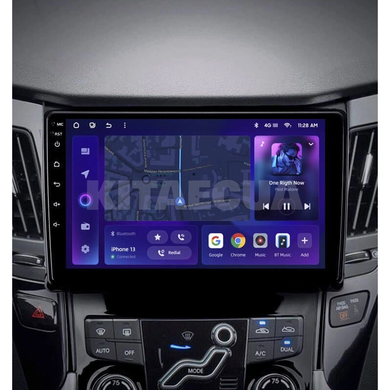 Штатна магнітола MOSS M2 4+32 Gb 9" Hyundai Sonata 6 YF 2009-2014 (B) AMS (49150) - 2