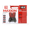 Набор инструментов 1/2" & 1/4" 78 предметов Cr-V MAXION (MXTL- PC78)