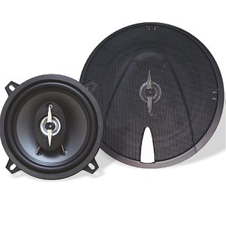Динамики коаксиальные 3-х полосные 5-5.5" (13-14см) 220 Вт черные (2 шт) AS-D503 SIGMA