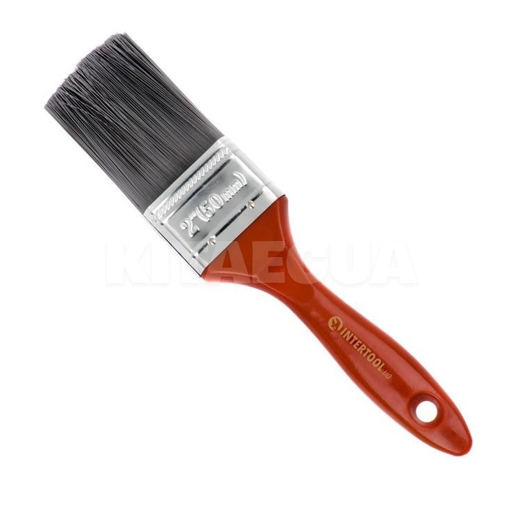 Кисть флейцевая 2” 50х16х64 мм Intertool (KT-1450)