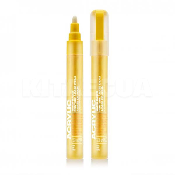 Маркер акриловый 2мм Shock Yellow Light MONTANA (322839) - 4