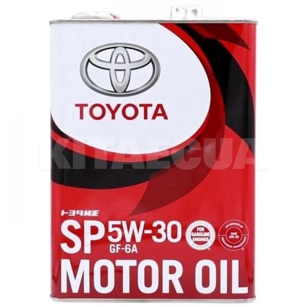 Моторна олія синтетична 4л 5W-30 TOYOTA (0888013705)