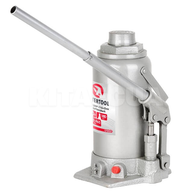 Домкрат гидравлический бутылочный до 30т -285-465 мм Intertool (GT0029) - 3