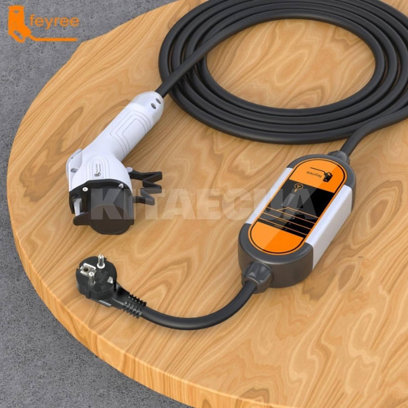 Зарядка Nissan Leaf 3.7 кВт 16A 1-фаза Type 1 (американське авто) Leaping Fox FEYREE (FY3.5-16-1PH-TP1-L7-C5) - 5