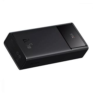 Повербанк Star-Lord Digital Display 30000mAh 22.5W чорний BASEUS