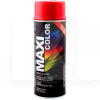 Краска-эмаль красная 400мл универсальная декоративная MAXI COLOR (MX3020)