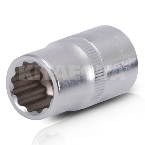Головка торцевая 12-гранная 13 мм 1/2" 38 мм Intertool (ET-0213)
