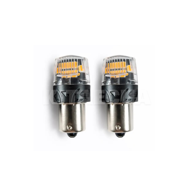 LED лампа для авто Vision P21W 8W 6000K оранжевая (компл.) StarLight (SL-BAU15S-BRS-A) - 2