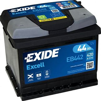 Акумулятор автомобільний 44Ач 420А "+" праворуч EXIDE