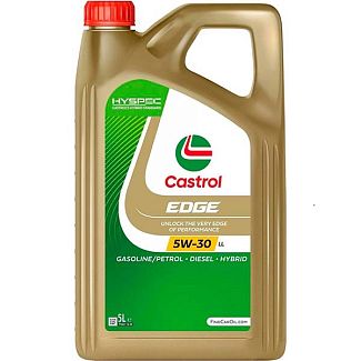 Масло моторное синтетическое 5л 5W-30 EDGE Titanium LL CASTROL