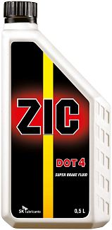 Тормозная жидкость 0.5л DOT4 ZIC