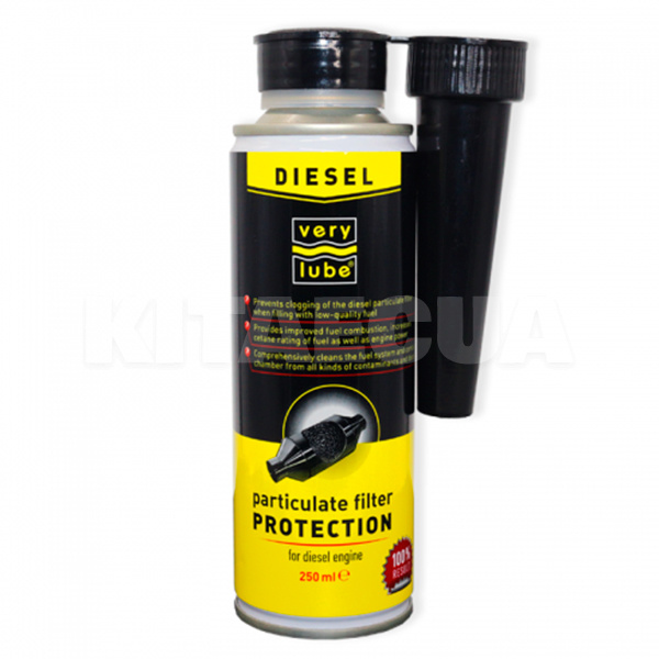 Присадка в дизпаливо 250мл для очищення фільтр сажі Verylube (XB 30027)