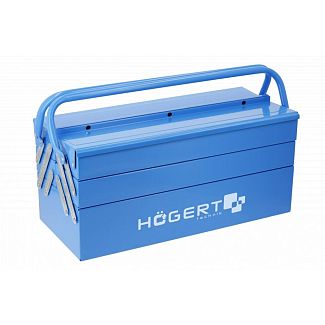 Ящик для инструмента металлический 450 х 205 х 200 мм (5 секций) HOGERT
