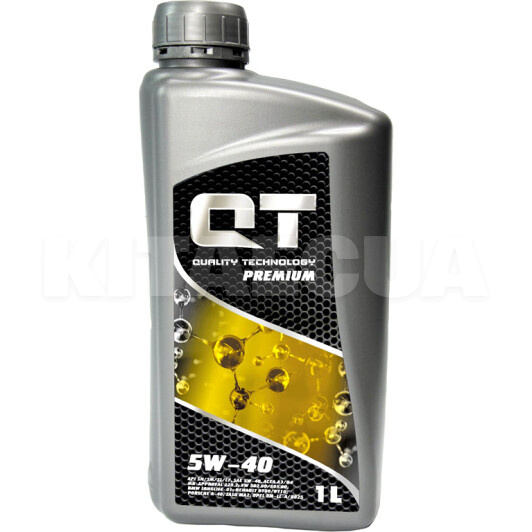 Масло моторное синтетическое 1л 5W-40 Premium QT (QT1405401)