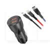 Автомобильное зарядное устройство 2USB 2.4A XO (XO-CC55-BK)