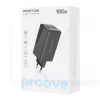 Зарядное устройство 100W 2Type-C+USB Pocket GaN Max черное PROOVE (600690001)
