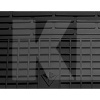 Резиновый коврик задний левый Kia Picanto II (TA) (2011-2016) Stingray (1009184 ЗЛ)