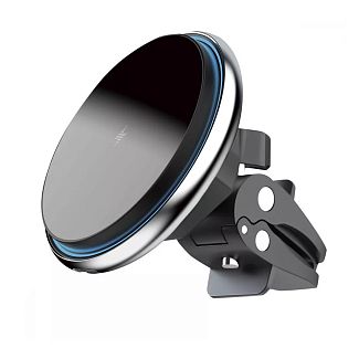 Автомобильный держатель на дефлектор Magic Circle 15W с беспроводной зарядкой PROOVE