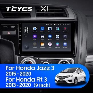 Штатная магнитола X1 2+32Gb 10" Honda Jazz 3 2013-2020 (A) Teyes