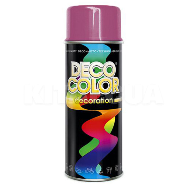 Краска глянцевая 400мл розовая DecoColor (720057-DecoColor)