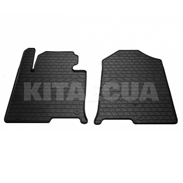Гумові килимки передні Hyundai Sonata (LF) (2014-2019) HK кліпси Stingray (1009162)
