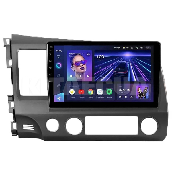 Штатна магнітола CC3 4+32 Gb 10" Honda Civic 8 FN 2005-2012 Teyes (47023)