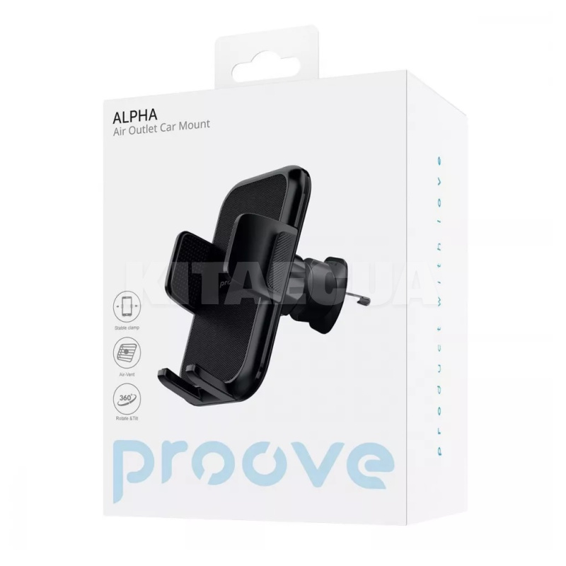 Автомобільний тримач на дефлектор Alpha Air Outlet Car Mount PROOVE (555460001) - 5