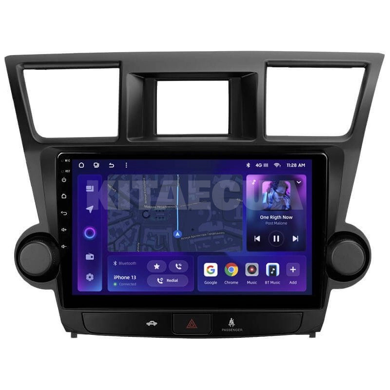 Штатна магнітола MOSS M2 4+32 Gb 10" Toyota Highlander 2 XU40 2007-2013 (F2) AMS (49715)