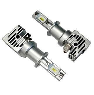 LED лампа для авто H3 PK22s 55W 6000K HeadLight