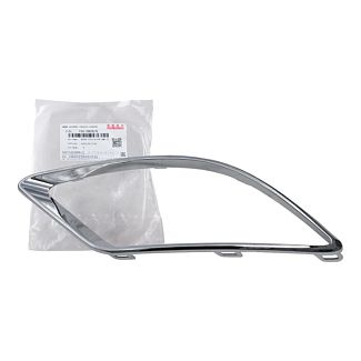 Накладка противотуманной фары левая (хром) ОРИГИНАЛ