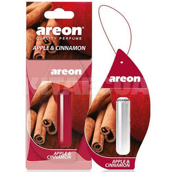 Ароматизатор Mon Liquid Apple "яблуко та кориця" 5мл рідкий лист AREON (LR07-10949)