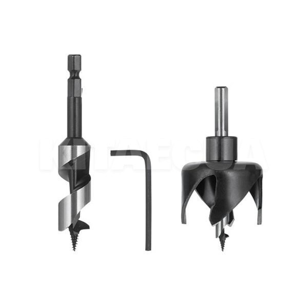 Набор для установки замков 2 предмета Intertool (SD-0252) - 2
