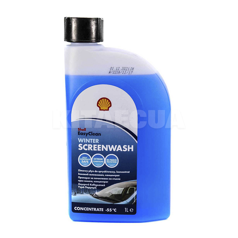 Омивач-концентрат зимовий 1л -55ºС Winter Screenwash SHELL (231561)