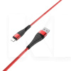 Кабель USB - Lightning 2.4A BX32 1м красный BOROFONE (BX32LR)