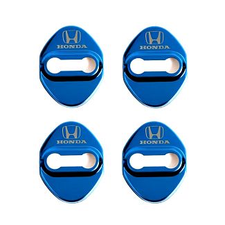 Накладка замка дверей синяя 4 шт HONDA
