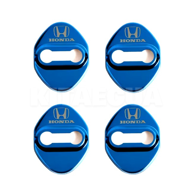 Накладка замка дверей синяя 4 шт HONDA на HONDA M-NV (72135-SDA-A01-02-BLU)