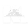 Наклейка для автомобиля водонепроницаемая 19х7см белая (Slit-Stickers-white)