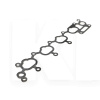 Прокладка впускного колектора (метал) KLM Autoparts на TIGGO 2.0-2.4 (SMD333080)