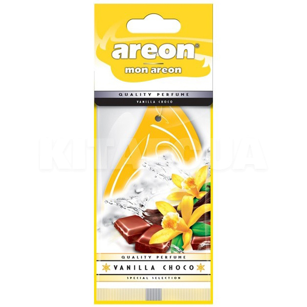 Ароматизатор сухий лист "ванільний шоколад" Mon Vanilla Choco AREON (MA04)