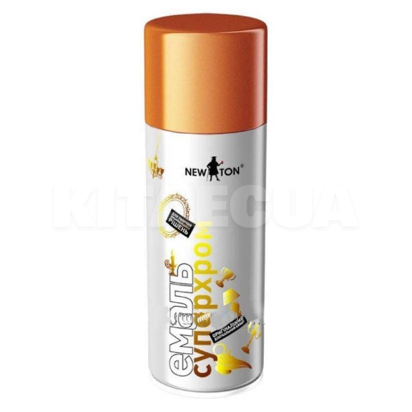 Краска-эмаль "Супер хром" 400мл медь NEW TON (72617-NEW-TON)