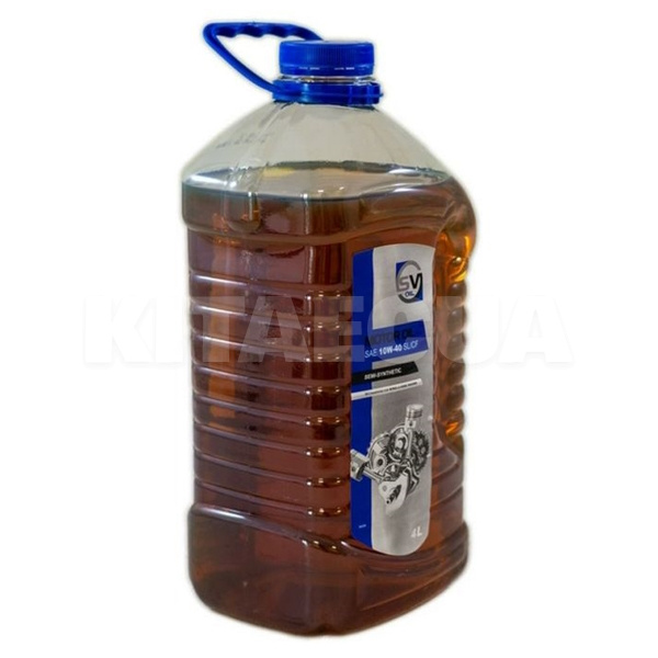 Масло моторне Напівсинтетичне 4л пет 10w-40 SV OIL (10055) - 2