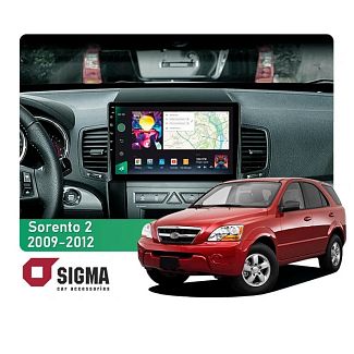 Штатна магнітола PRO 10464 4+64 Gb 10 Kia Sorento 2 XM 2009-2012 (A) SIGMA4car