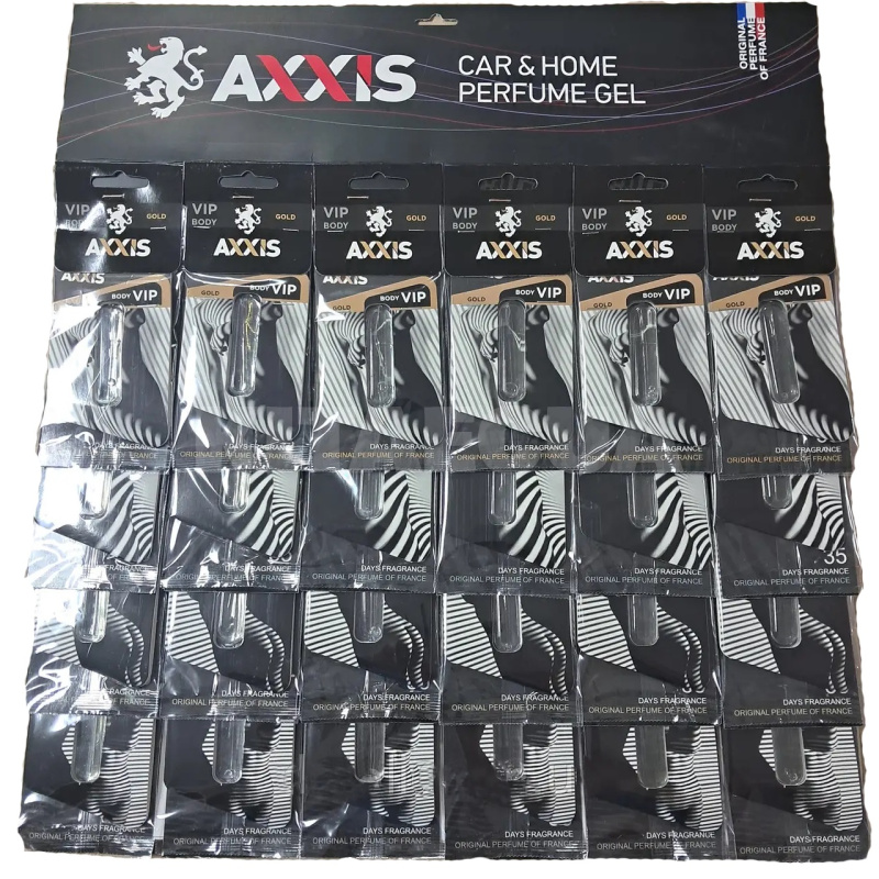 Ароматизатор VIP BODY 4 аромата (24шт.) AXXIS (AX-2141)