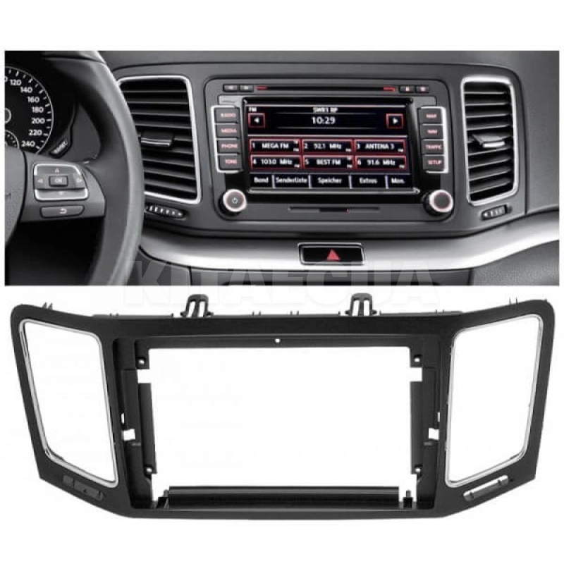 Штатная магнитола CC3L 4+64 Gb 9" Volkswagen Sharan 2012-2018 Teyes (56984) - 4