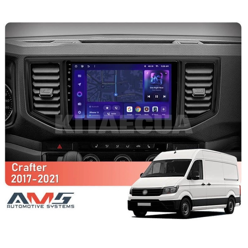 Штатна магнітола MOSS M3 4+32 ГБ 10" Volkswagen Crafter 2017-2021 (L1) AMS (50927) - 2