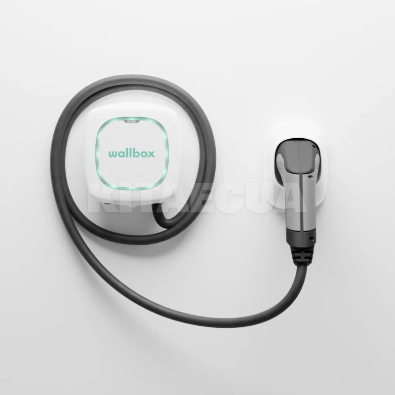 Зарядка для электромобиля Type 1 7.4 кВт 32A 1-фаза Pulsar Plus белая Wallbox (PLP1-0-1-2-9-001) - 3