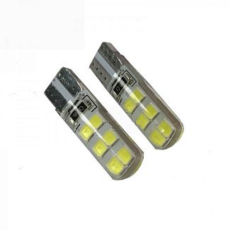 LED лампа для авто T10 W5W 12V 12 светодиодов AllLight