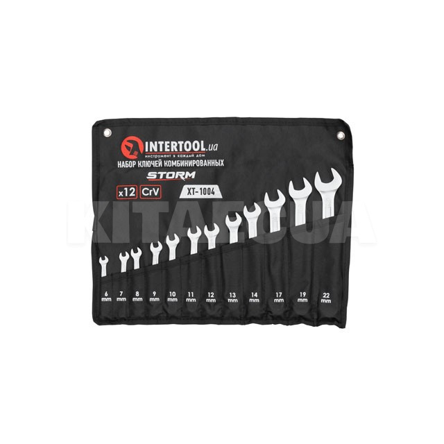 Набір ключів комбінованих 12 шт. STORM Intertool (XT-1004)