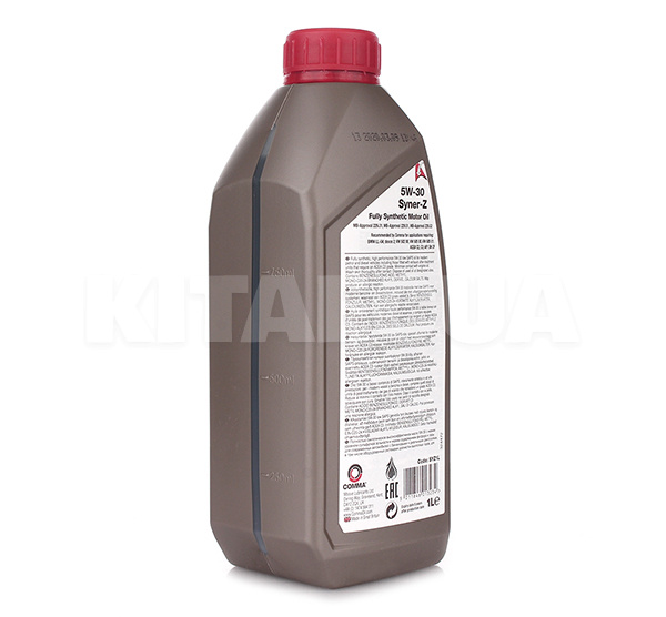 Масло моторное синтетическое 1л 5W-30 SYNER-Z COMMA (A9EF68) - 3