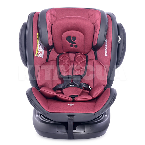Автокрісло дитяче Aviator Isofix Black&Red 0-36 кг Lorelli (10071302167) - 3